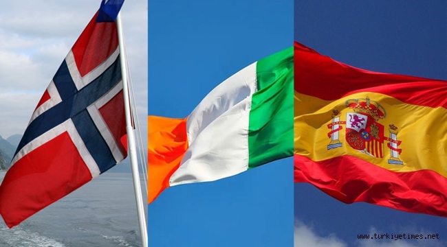 İrlanda, Norveç ve İspanya Filistin devletini tanıyacak